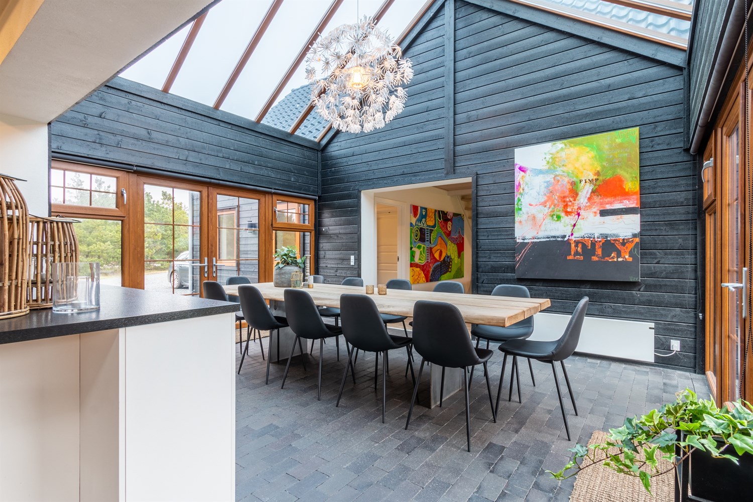 Andet billede af hovedentreprise for nyt sommerhus ved Blåvand af Piihl & Søn